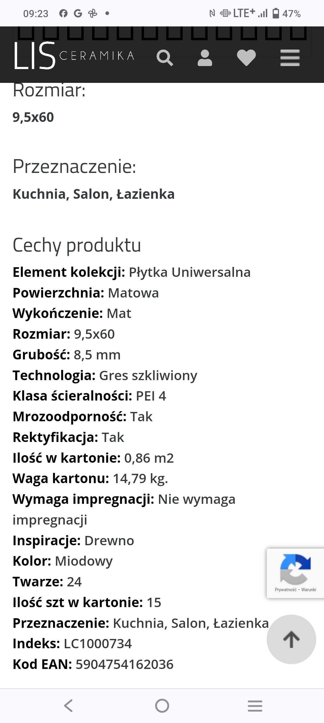 Gres szkliwiony rektyfikowany imitacja drewna
