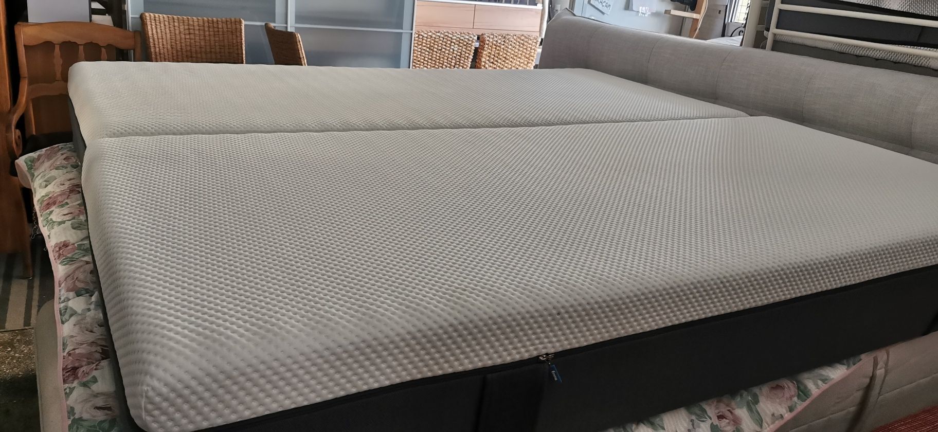 Super materac Emma air hybrydowy 90x200 180x200 25cm tanio