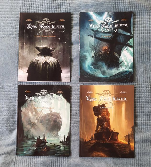 Long John Silver 4 tomy komiksy