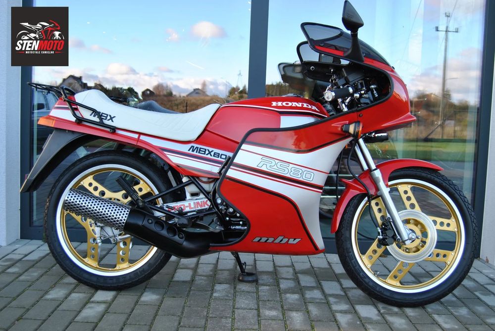 Honda MBX Honda MBX 80 HC 04 2T 83r Niemcy MBV RS 80 MTX NSR Kolekcjonerski