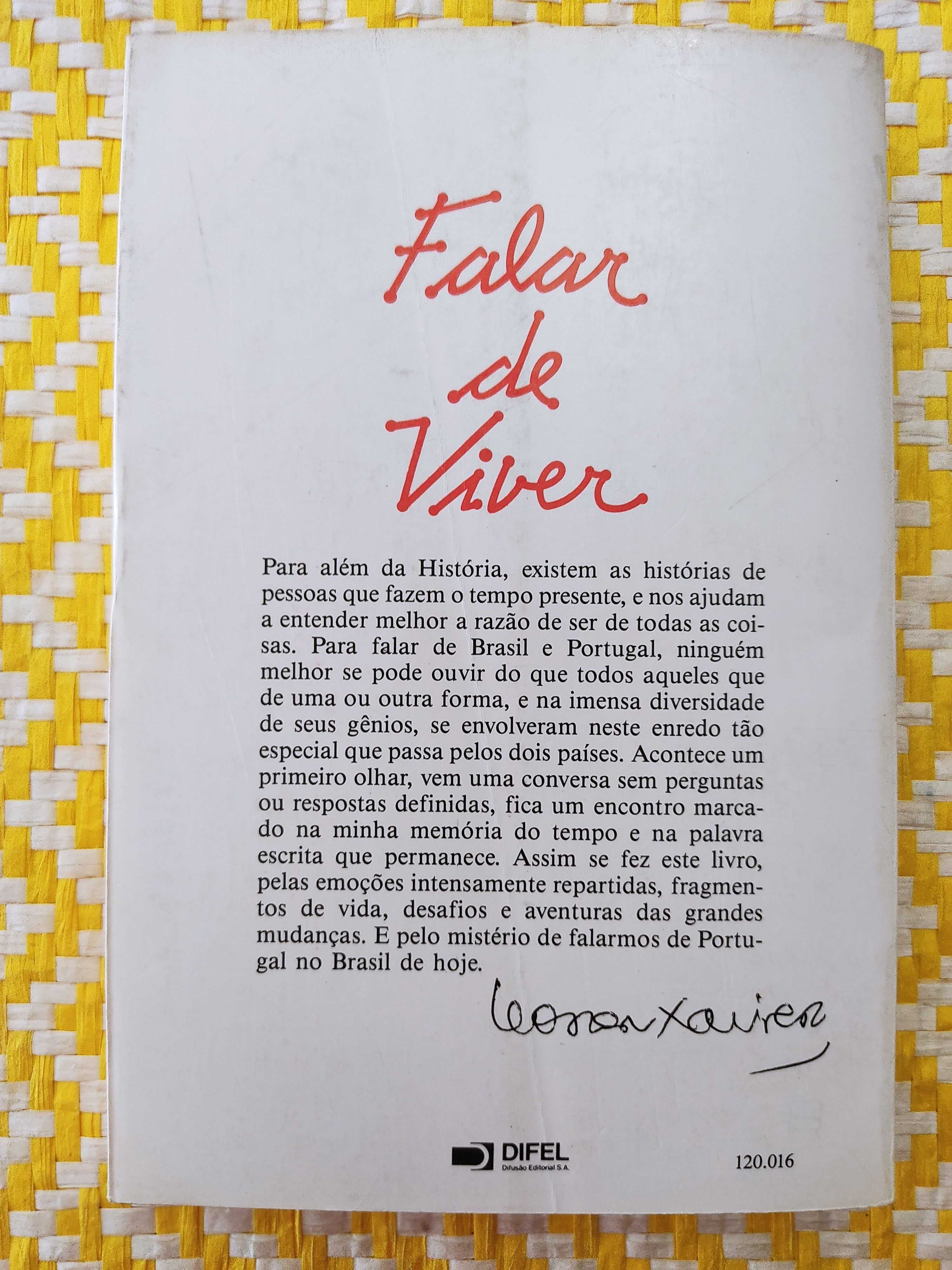 FALAR DE VIVER  Entrevistas
Leonor Xavier