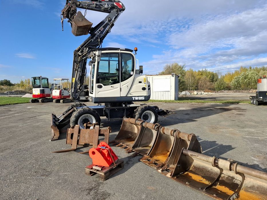 Terex TW 85  Koparka kołowa TEREX TW85, 2016 rok 110 Szećć łyżek Widły Sprowadzona