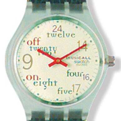 Lote RARÍSSIMO: 2 Swatch MUSICALL/"Musica E"+"Jam Session"/como NOVOS