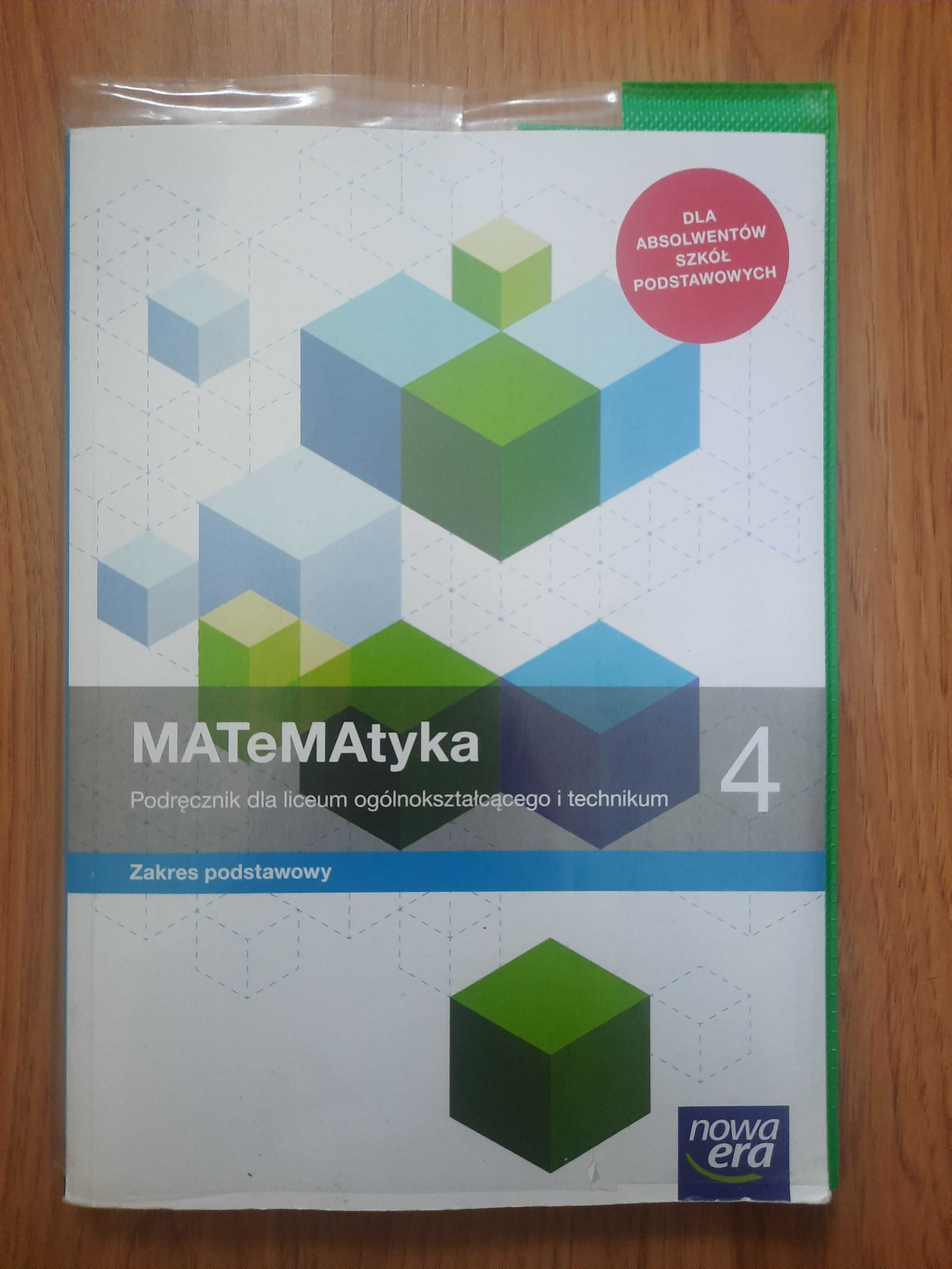 Podręcznik do matematyki MATeMAtyka 4, ZP LO/tech