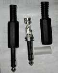 Wtyk Jack 6,3mm stereo 2szt