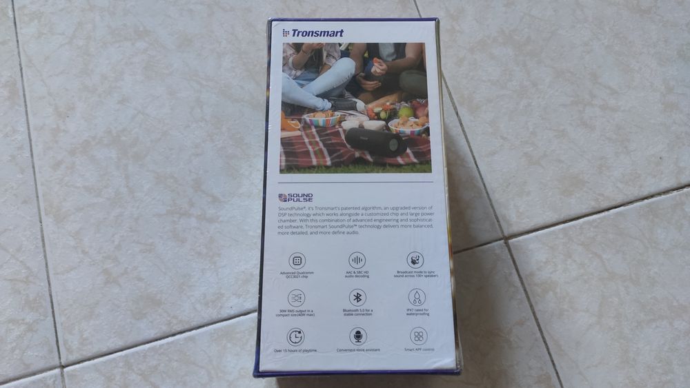 Coluna tronsmart force 2 à prova de água