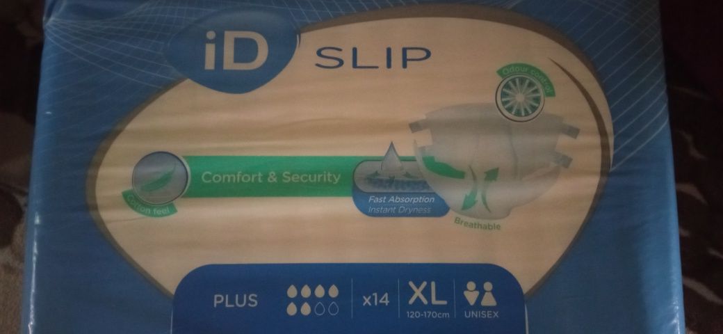 Подгузники для взрослых. Размер XL. iD slip