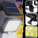 LAMPA SOLARNA z czujnikiem ruchu i zmierzchu 120 LED zewnętrzna PILOT