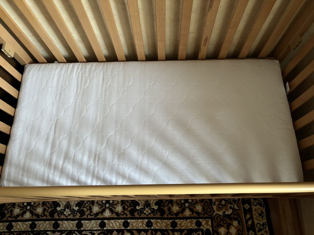 Дитяче ліжко Верес з ковдрою, подушкою та набором бортиків
