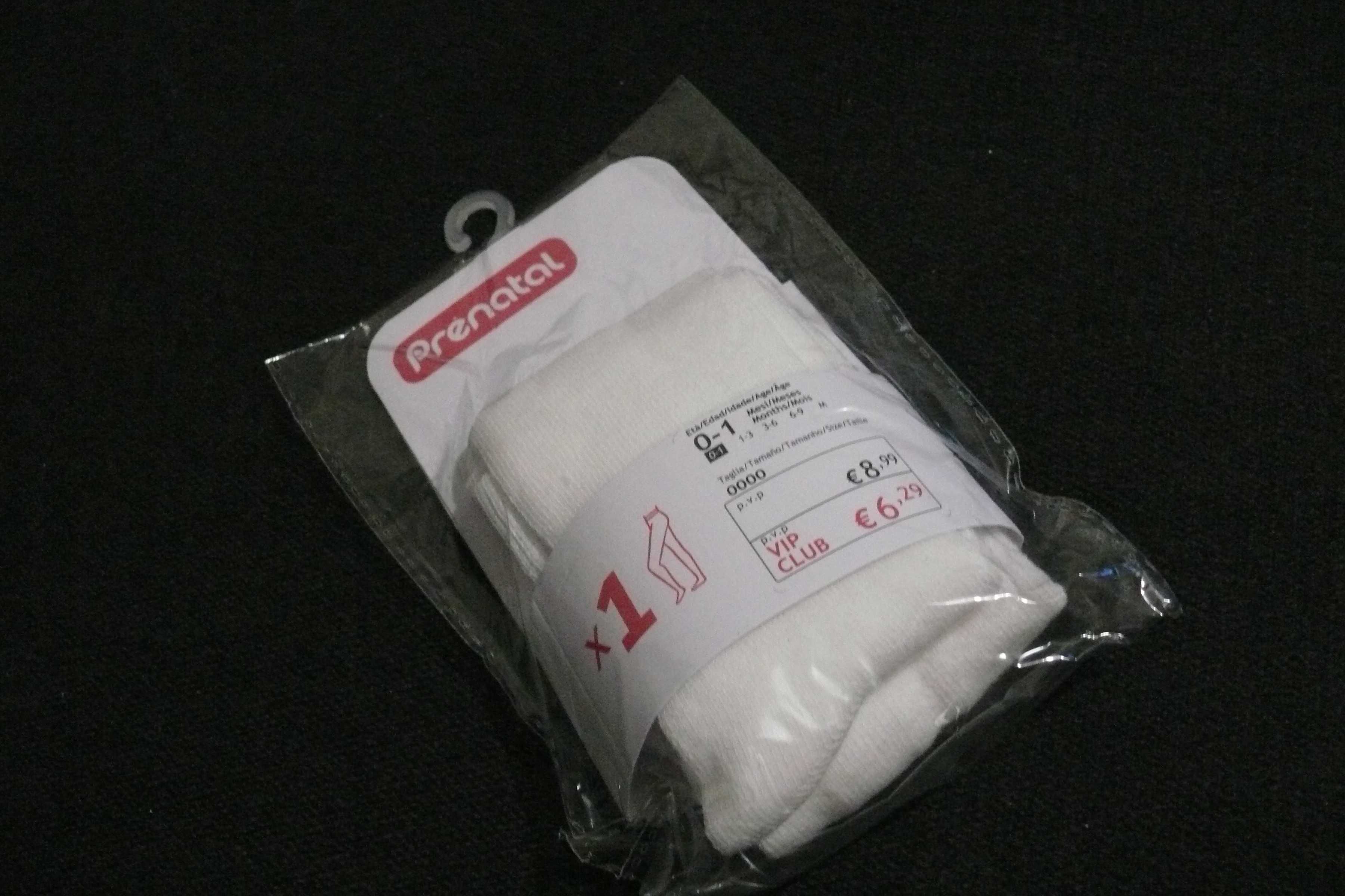 Par de collants recém-nascidos - prenatal
