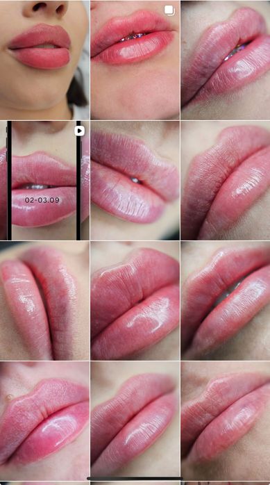 Powiększania ust makijaż permanentny