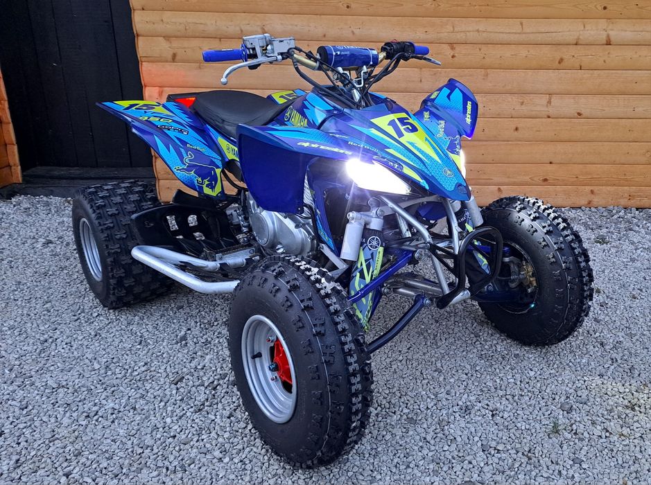 Quad Yamaha YFZ 450 SWAP CB 500 Nowe Opony Ksenon Tuning 60km Okazja!