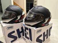 2 x kask Shoei Neotec II Separator TC-5 rozmiar L i M z intercomem SLR