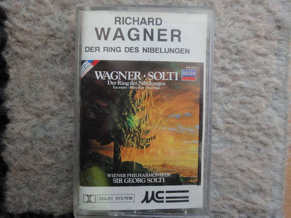 Richard Wagner-der ring des nibelungen-kaseta audio