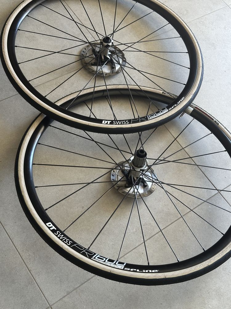 Koła szosowe DT SWISS PR1600 Spline | Piasty DT350 | Ultegra | opony