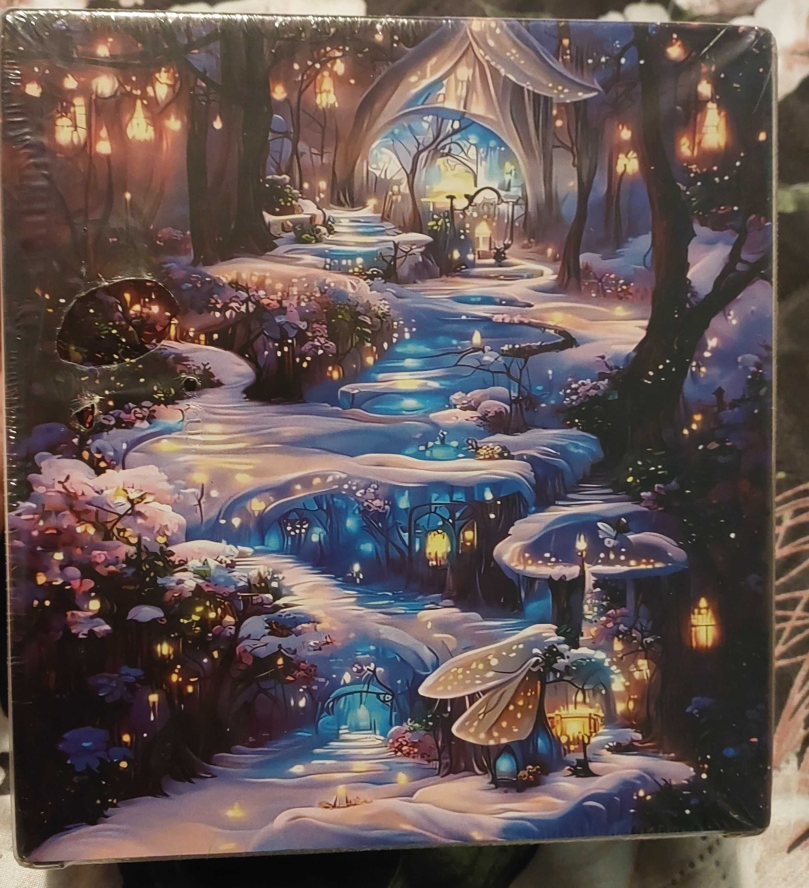 Puzzle zimowa magiczna kraina