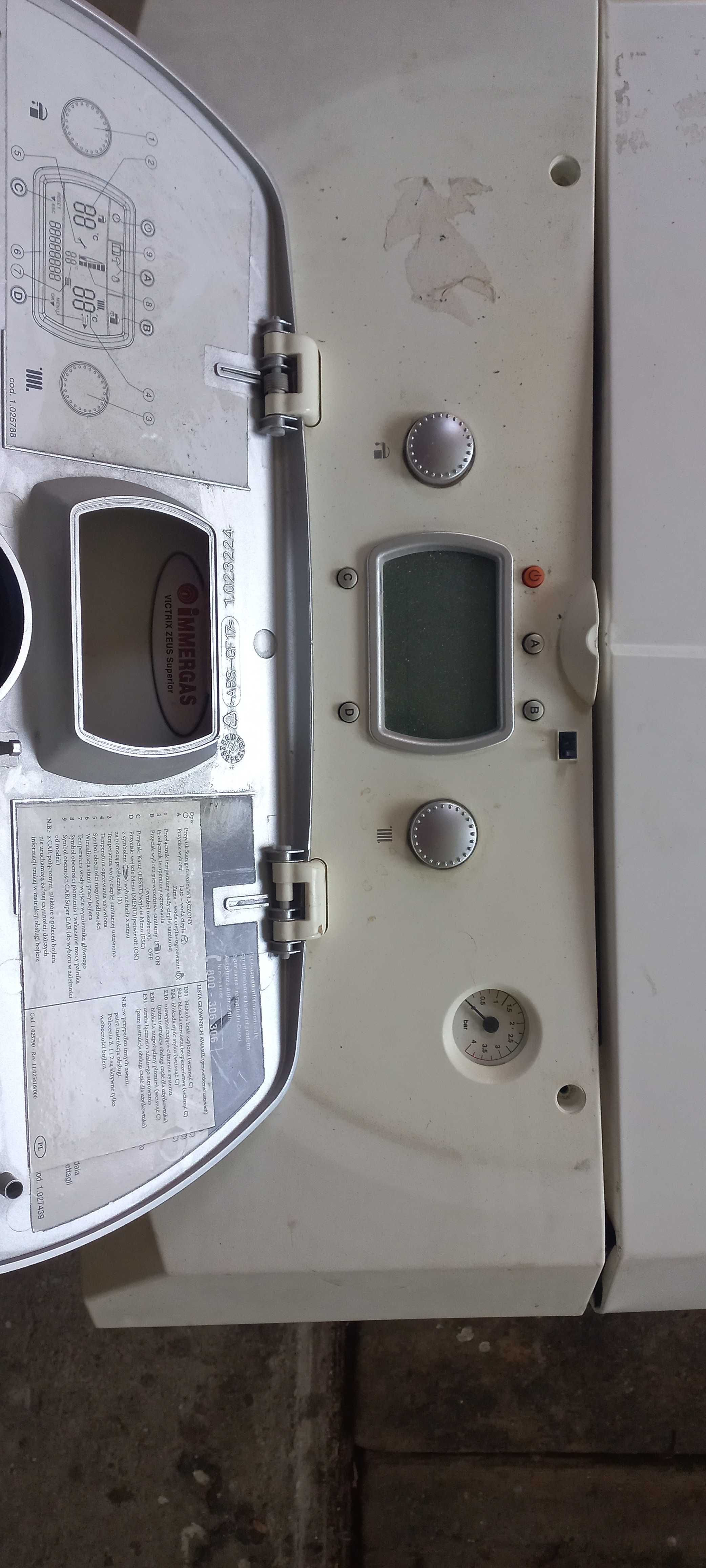 Piec gazowy Immergas typ Victrics Zeus Superior 26 kw na częsci