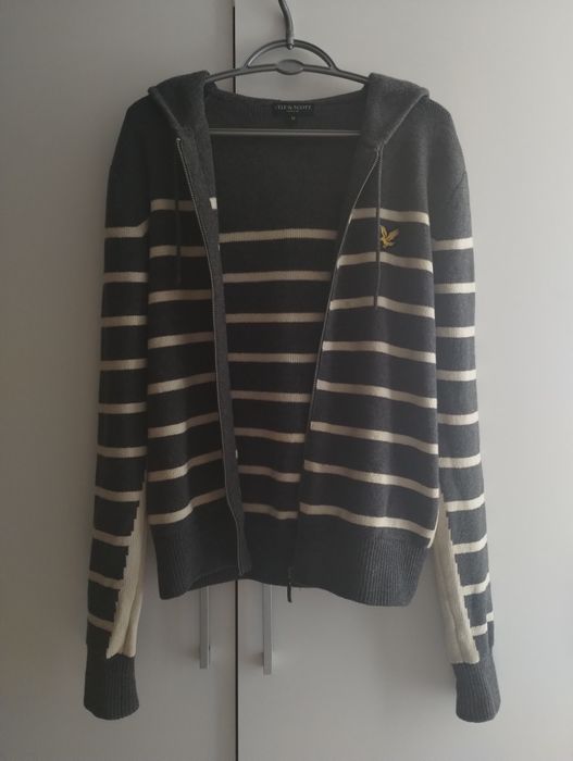 Sweter rozpinany lyle&scott vintage