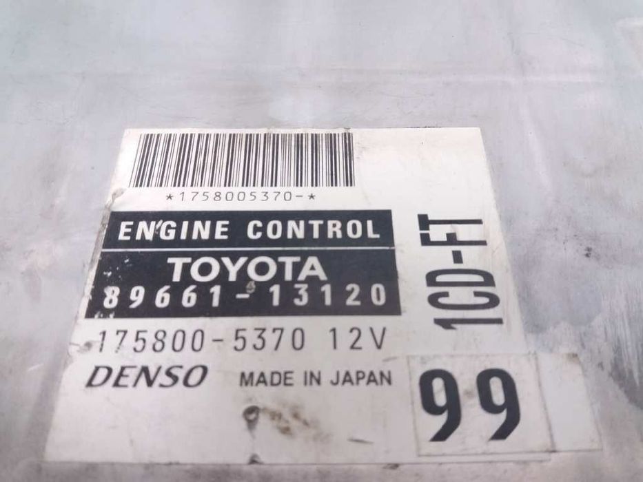 CENTRALINA MOTOR UCE TOYOTA COROLLA VERSO 2003