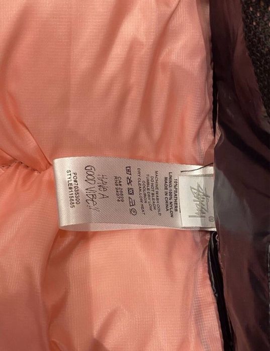 Пуховик стуси / пуховик stussy / куртка стусси / куртка stussy