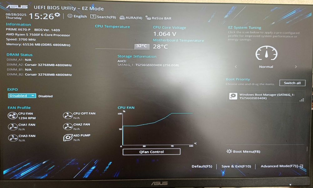Материнська плата Asus Prime X670-P