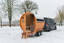 Sauna mobilna / ogrodowa - UŻYWANA - stan BARDZO DOBRY