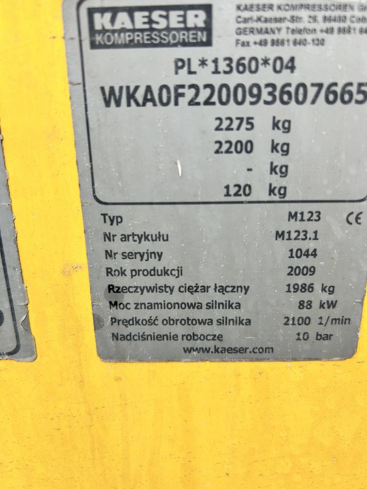 Kompresor srubowy kaeser