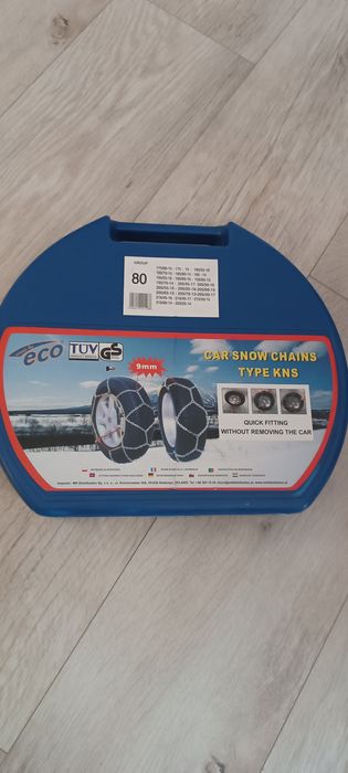 Łańcuchy śniegowe na opony, nowe