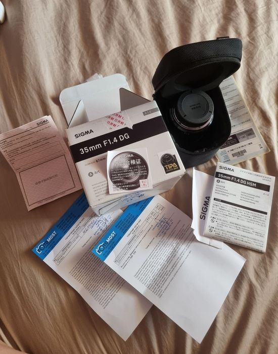 Sigma 35 F 1.4 DG об'єктив під Nikon