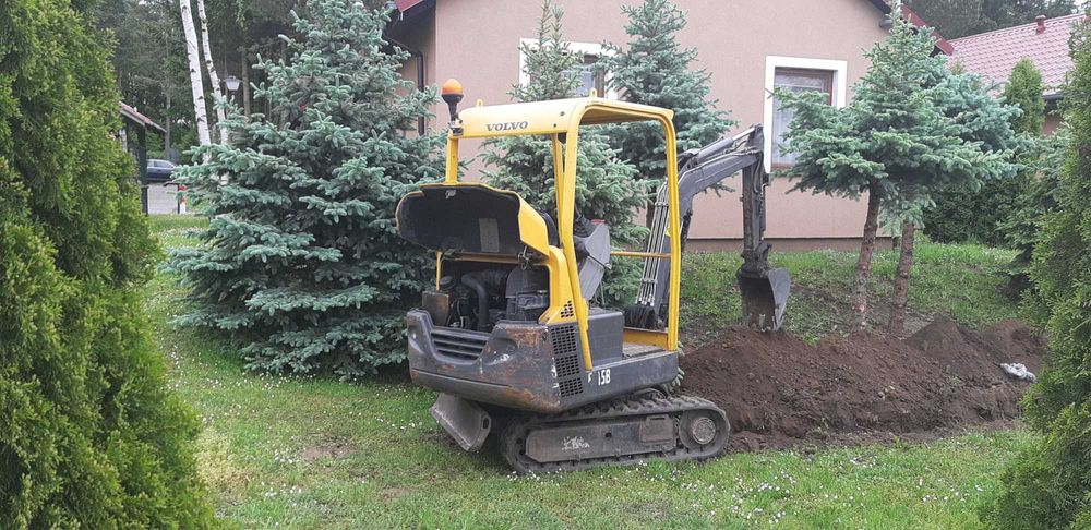 Koparko-Ładowarka,Mini koparka prace ziemne