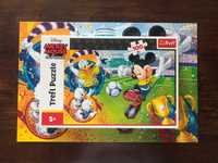 Puzzle Trefl Disney Myszka Miki na boisku 100