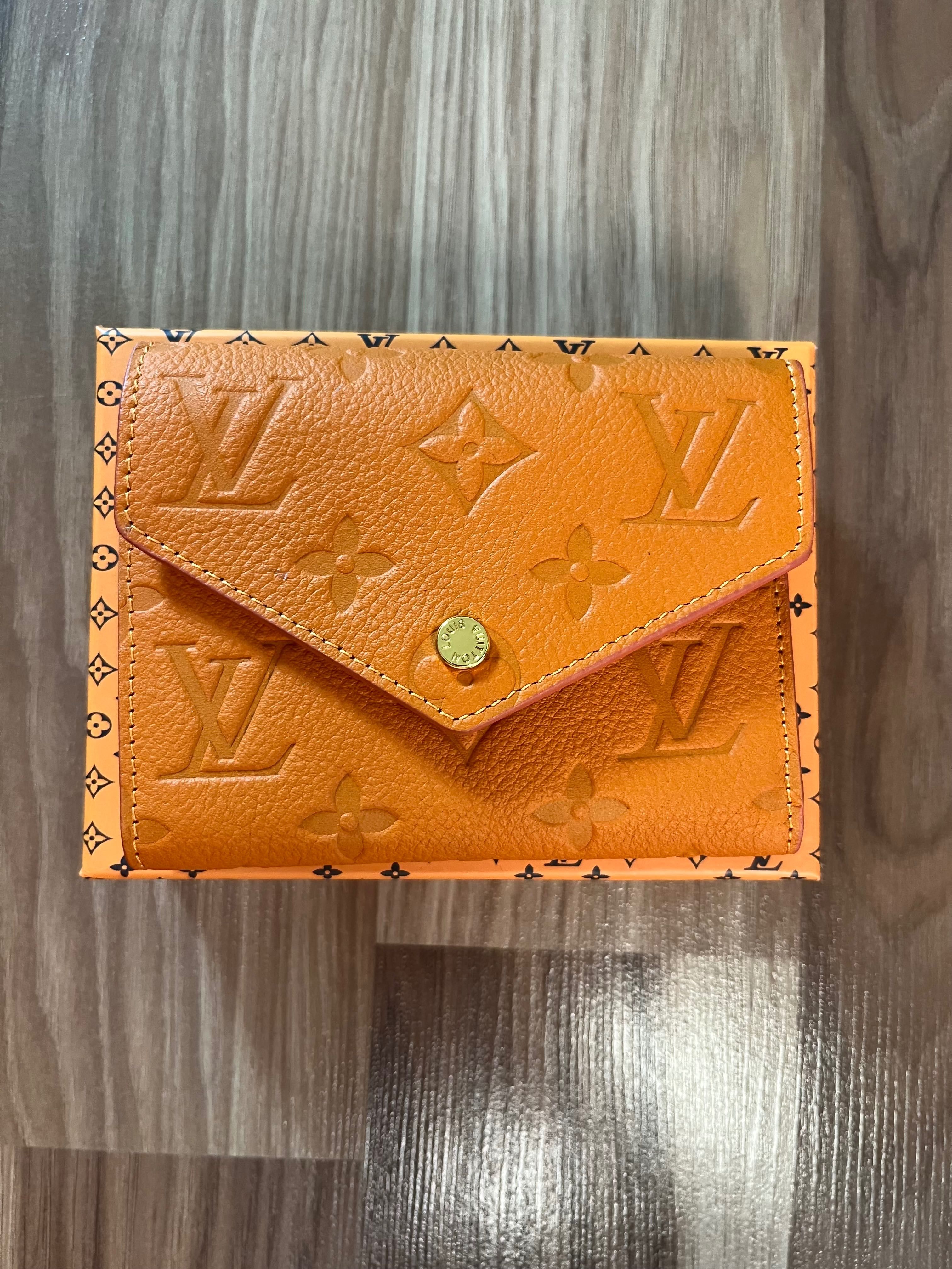 LV Louis Vuitton portfel skóra bydlęca