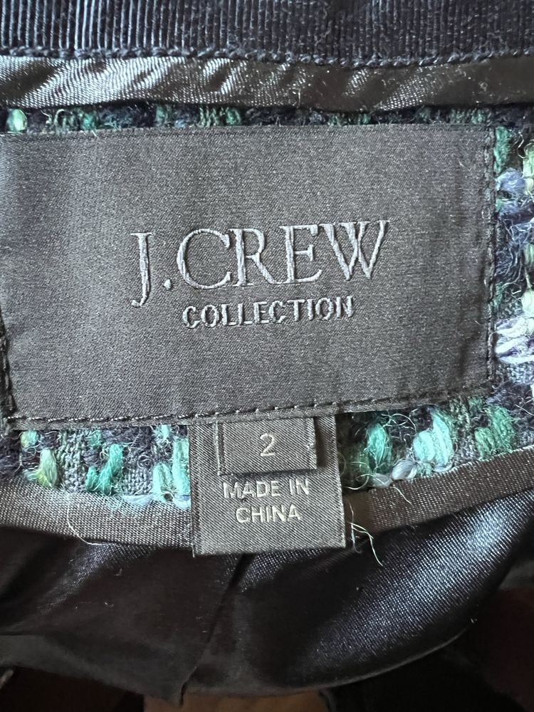 J.Crew Жакет зеленого кольору