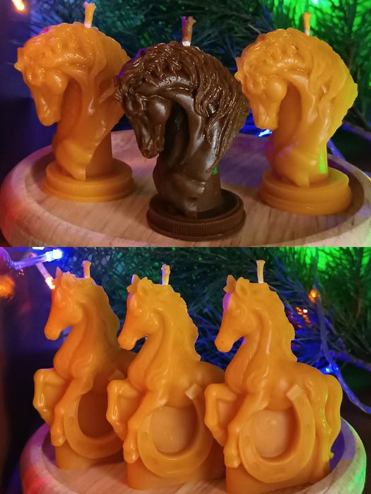 Свічки з бджолиного воску