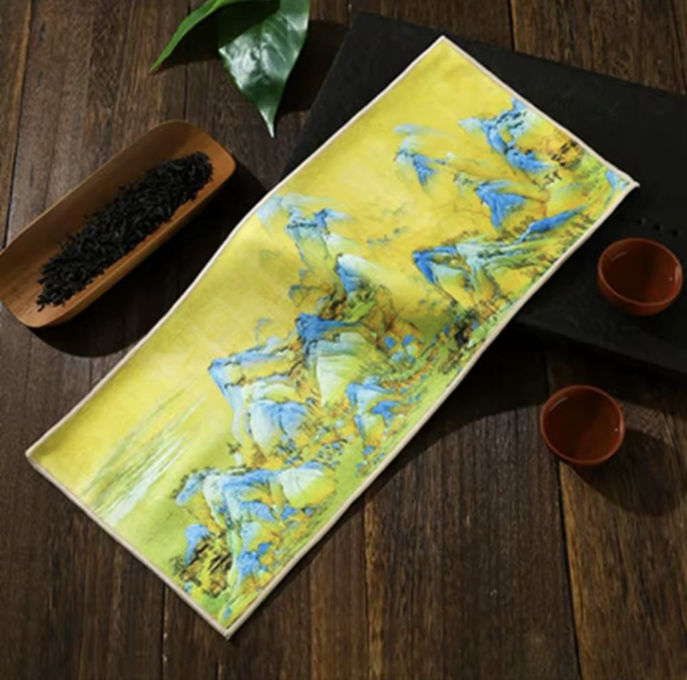 Рушник для чайної церемонії,поглинаючий вологу рушник Zen 40x18см.1шт.