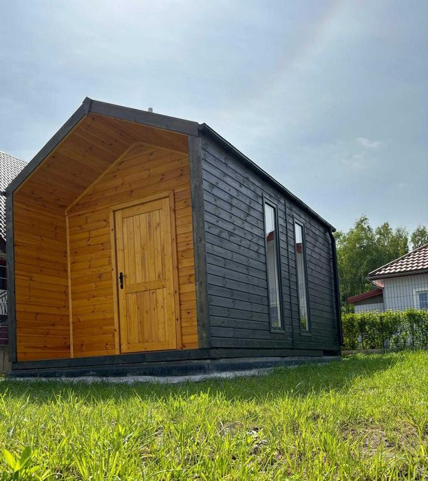 Nowoczesny domek ogrodowy Nowoczesna Stodoła 4x3 domek drewniany
