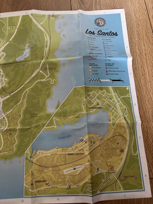 Mapa GTA 5 Los Santos