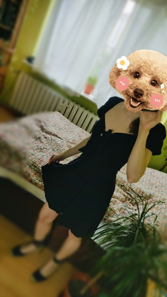 Czarna sukienka Laurella xs