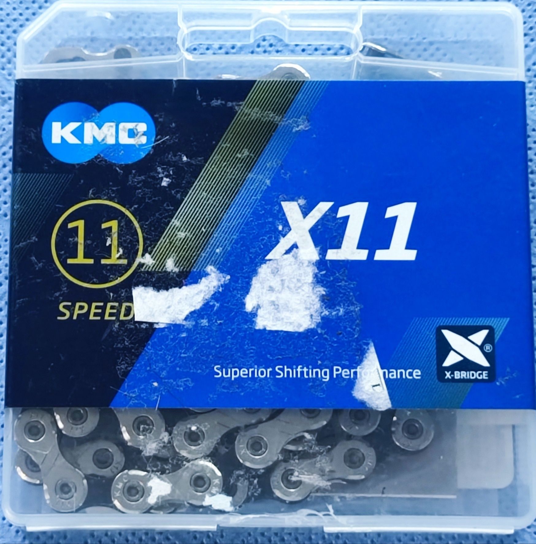 Kmc x11 silver/black 118 11v