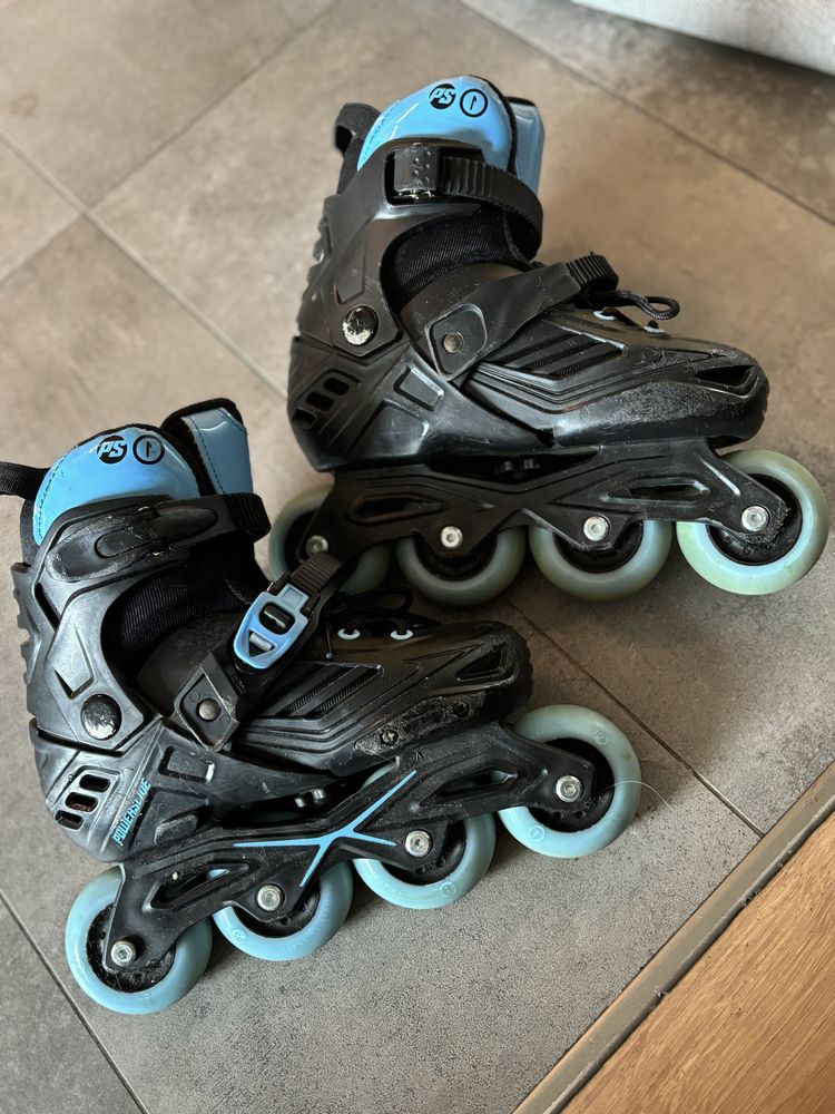 Rolki POWERSLIDE 35-38 kask Nils M