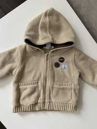 Тепла куртка, шерпа, кофта для малюка 4-6 місяці (68 розмір)