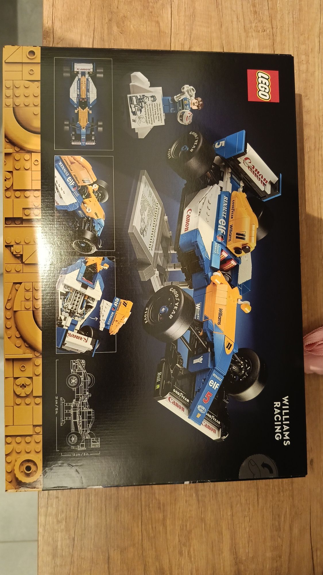 LEGO® 10353 ICONS - Williams Racing FW14B i Nigel Mansell