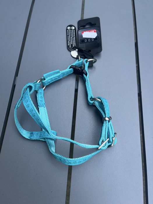 Szelki i obroża dla szceniaka/ małego psa/kota