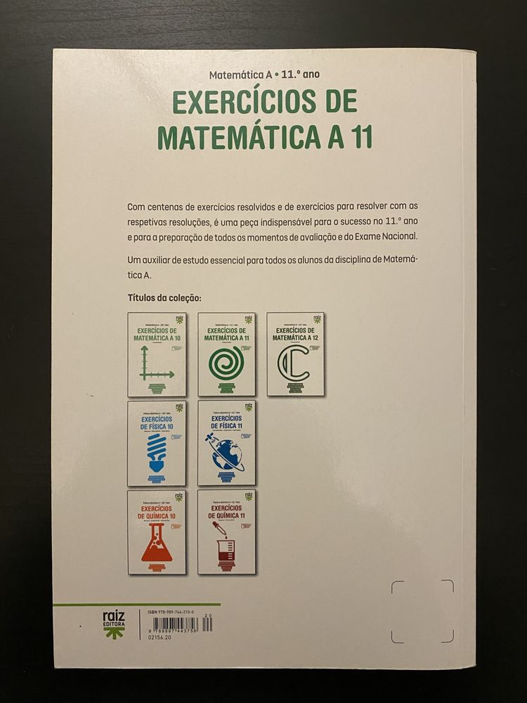 Livro de Exercícios de Matemática 11°