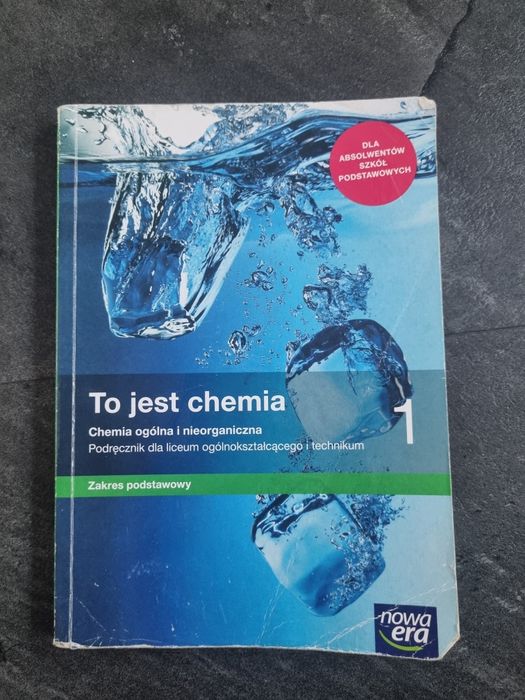 To jest chemia 1 zakres podstawowy Nowa Era podręcznik