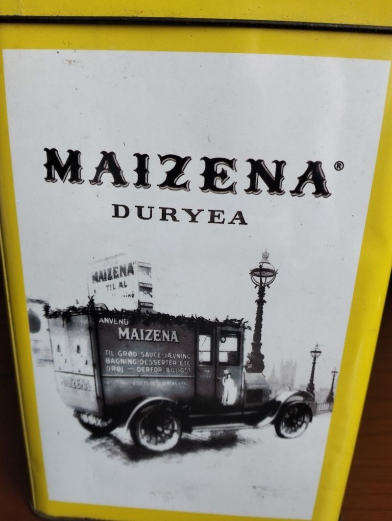 Lata comemorativa Maizena Duryea