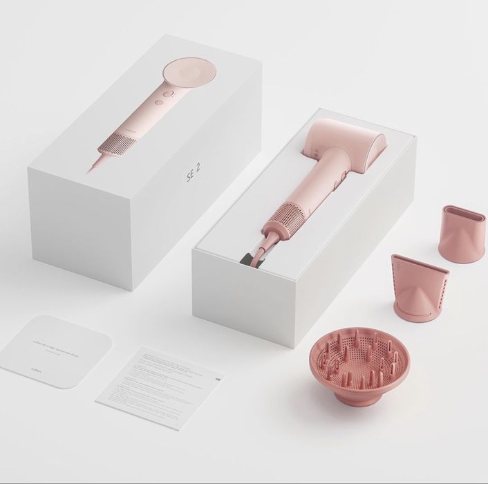 Фен Laifen SE 2, три насадки, Pink