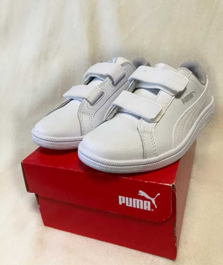 Śliczne buty dziecięce Puma r. 28 biały PUMA NOWE!