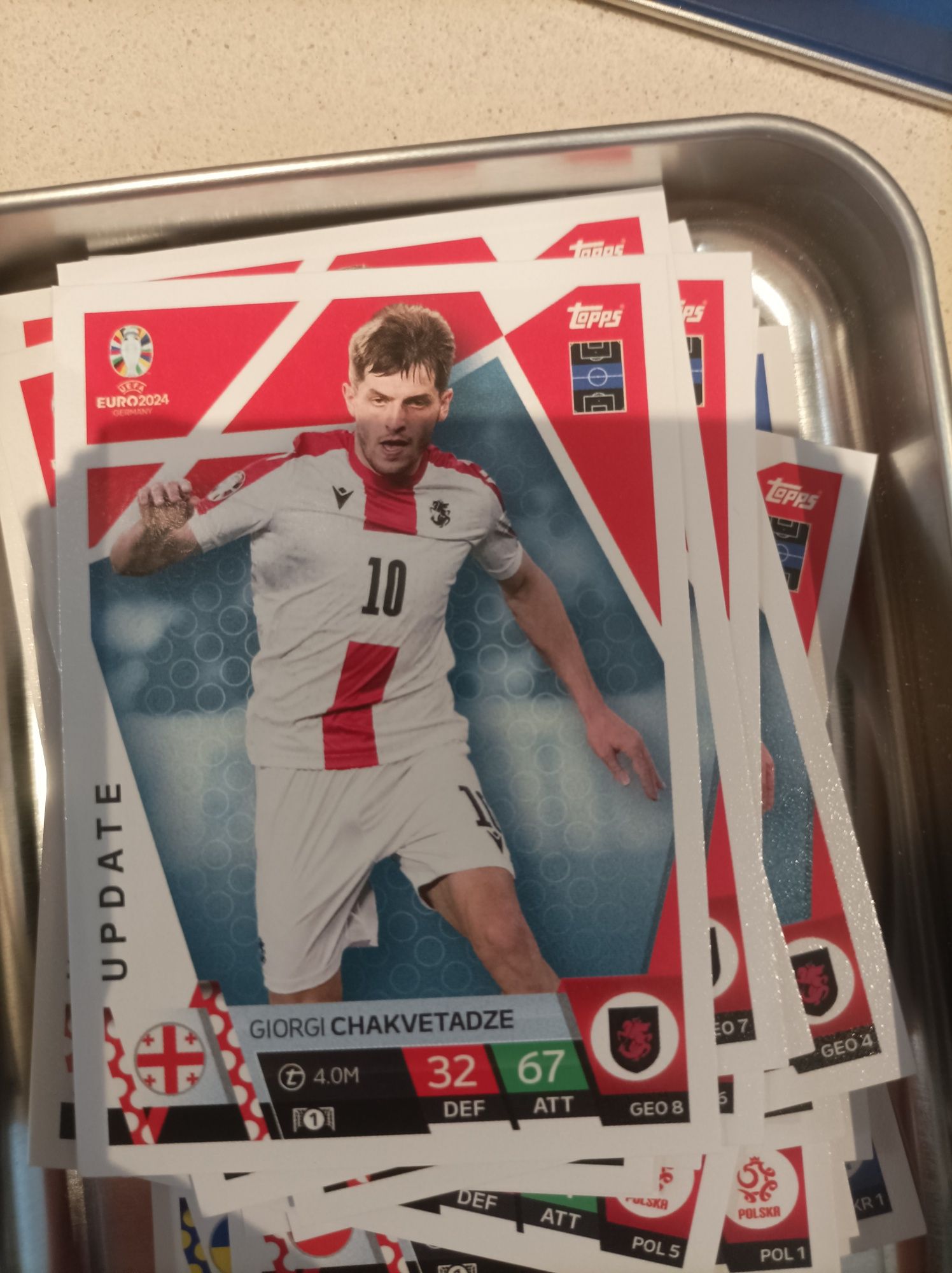 Cartas Topps Match Attax UEFA Germany 2024