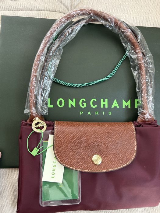 Torebka Longchamp Burgund L